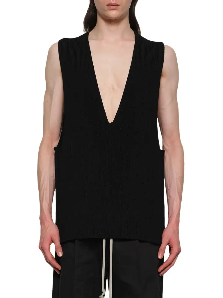 Rick Owens V Tank Top | Image 1 Rick Owens V Tank Top | Image 1