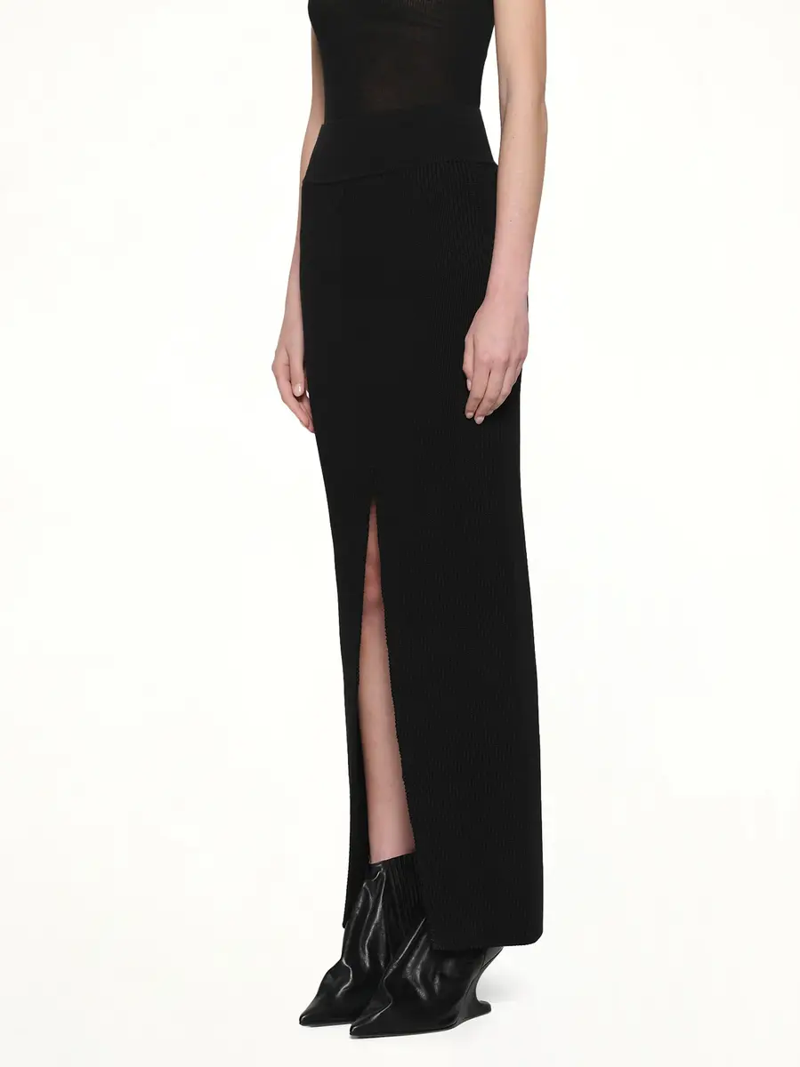 Rick Owens Short Sliced Skirt | Thumbnail 2 Rick Owens Short Sliced Skirt | Thumbnail 2