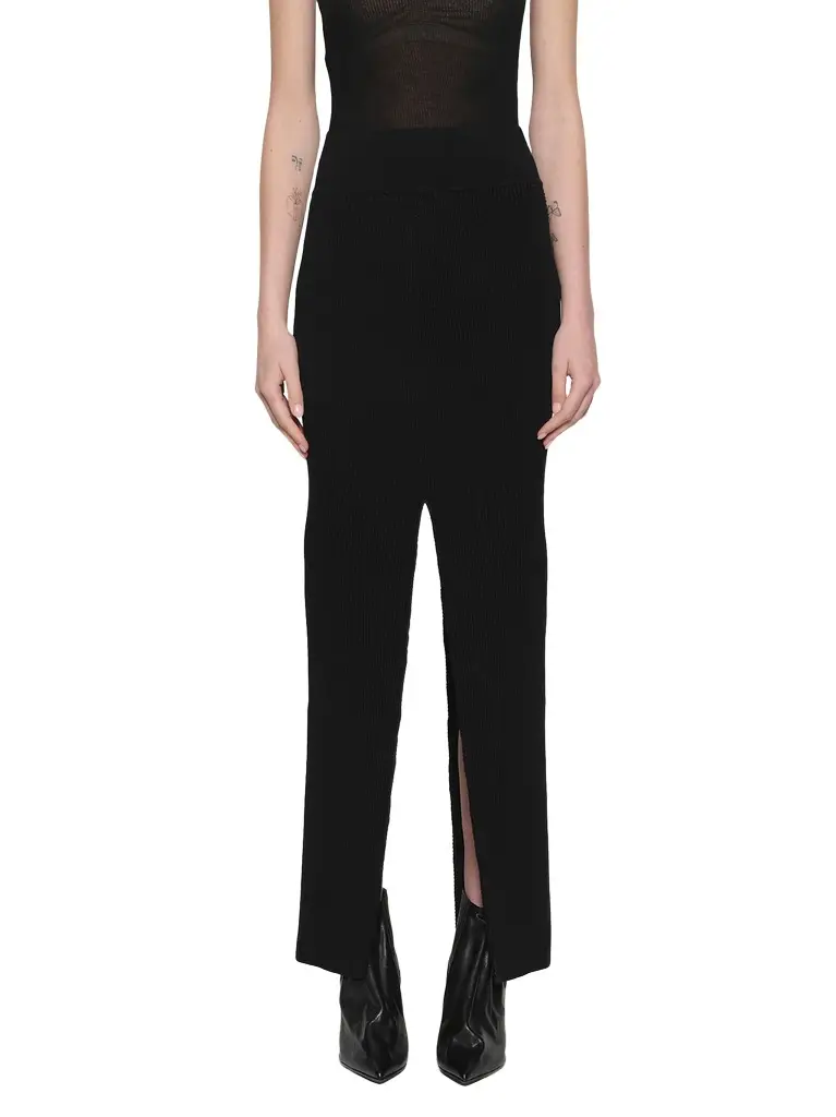 Rick Owens Short Sliced Skirt | Image 1 Rick Owens Short Sliced Skirt | Image 1