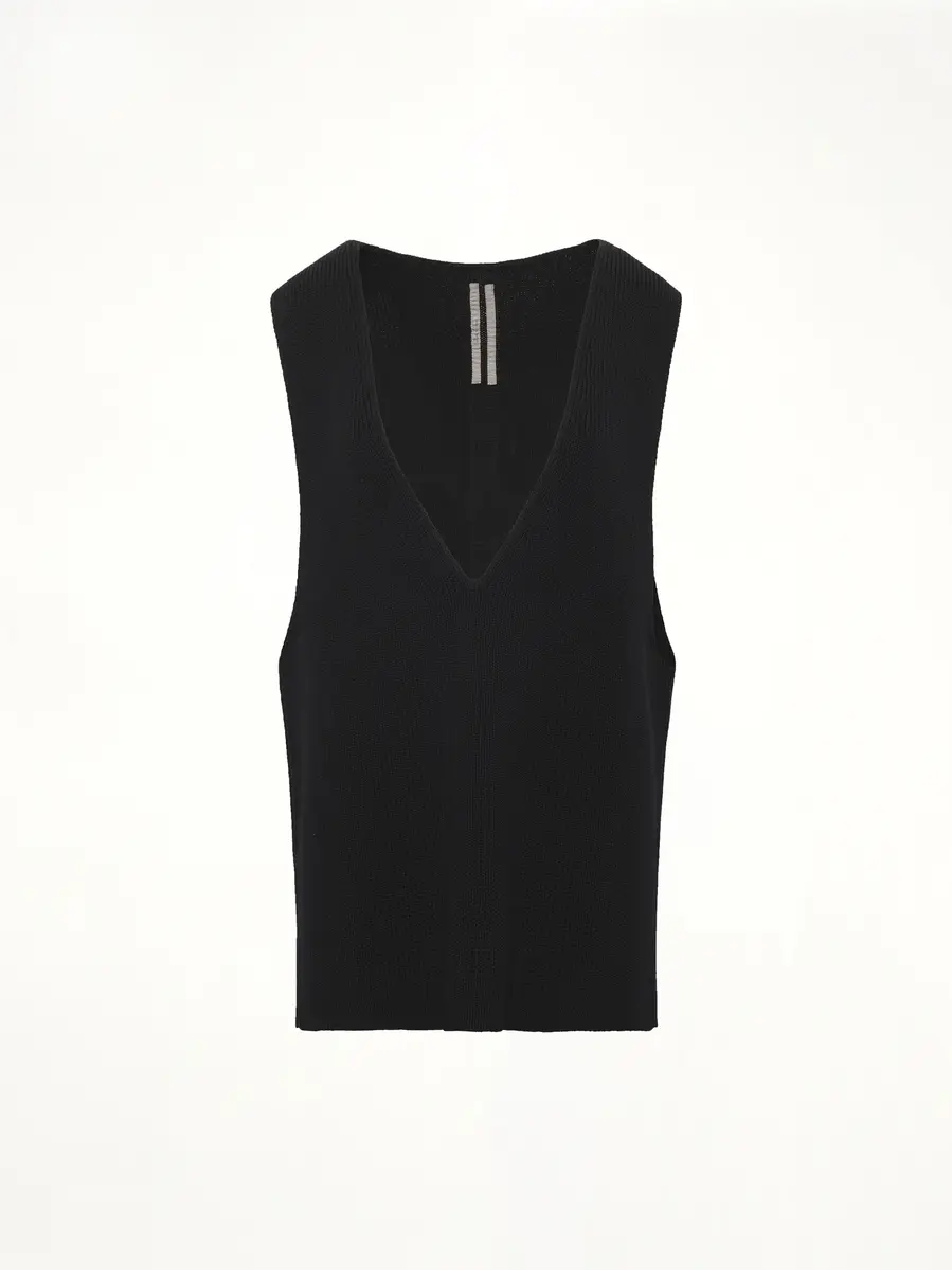 Rick Owens V Neck Top | Thumbnail 3 Rick Owens V Neck Top | Thumbnail 3