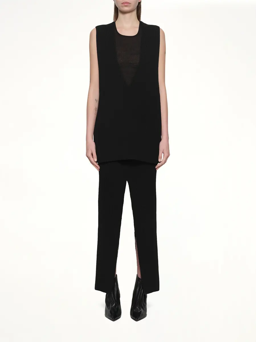 Rick Owens V Neck Top | Thumbnail 7 Rick Owens V Neck Top | Thumbnail 7