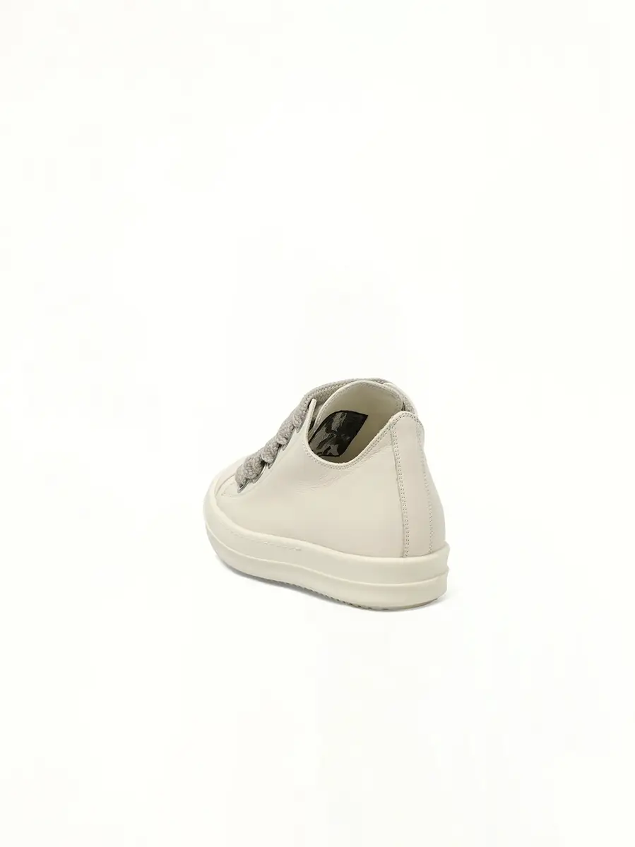 Rick Owens Jumbolace Low Sneaks in Milk/milk/milk White | Thumbnail 2 Rick Owens Jumbolace Low Sneaks in Milk/milk/milk White | Thumbnail 2