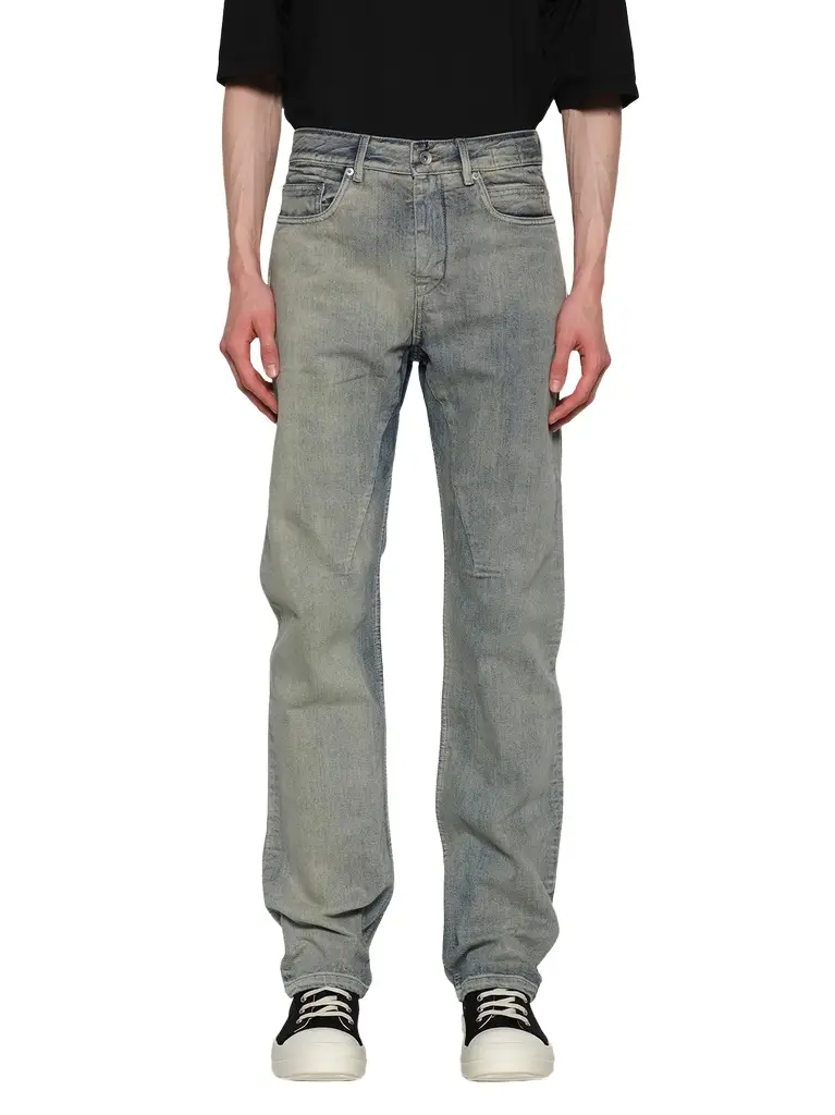 RICK OWENS DRKSHDW Fog Cut Jeans in Mineral Pearl Peral | Image 1 RICK OWENS DRKSHDW Fog Cut Jeans in Mineral Pearl Peral | Image 1