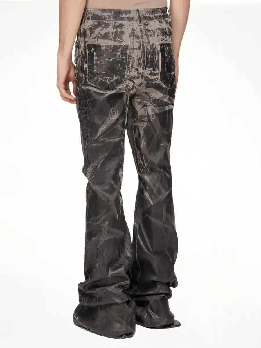 RICK OWENS DRKSHDW Bolan Bootcut Washed Foil | Thumbnail 8