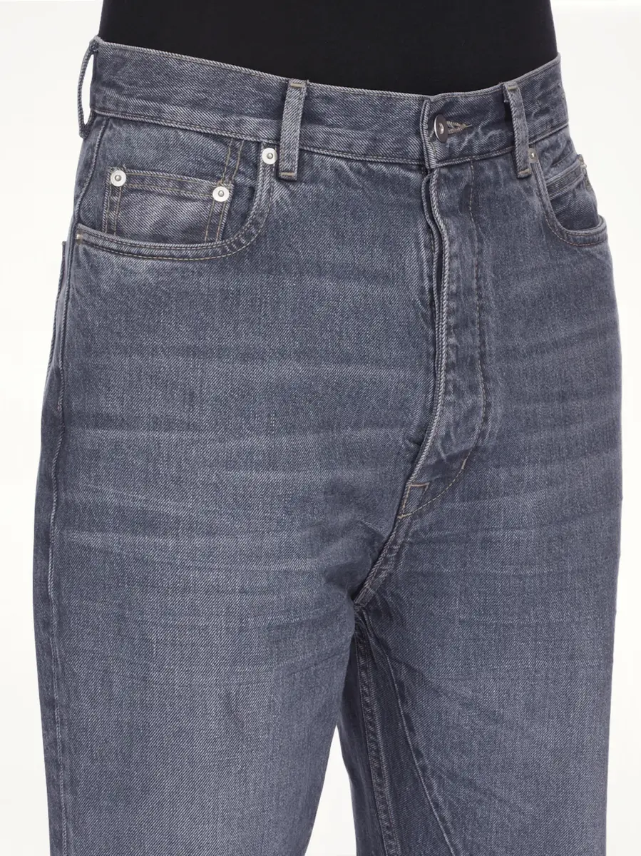 RICK OWENS DRKSHDW Bolan Bootcut in Washed Grey | Thumbnail 2 RICK OWENS DRKSHDW Bolan Bootcut in Washed Grey | Thumbnail 2