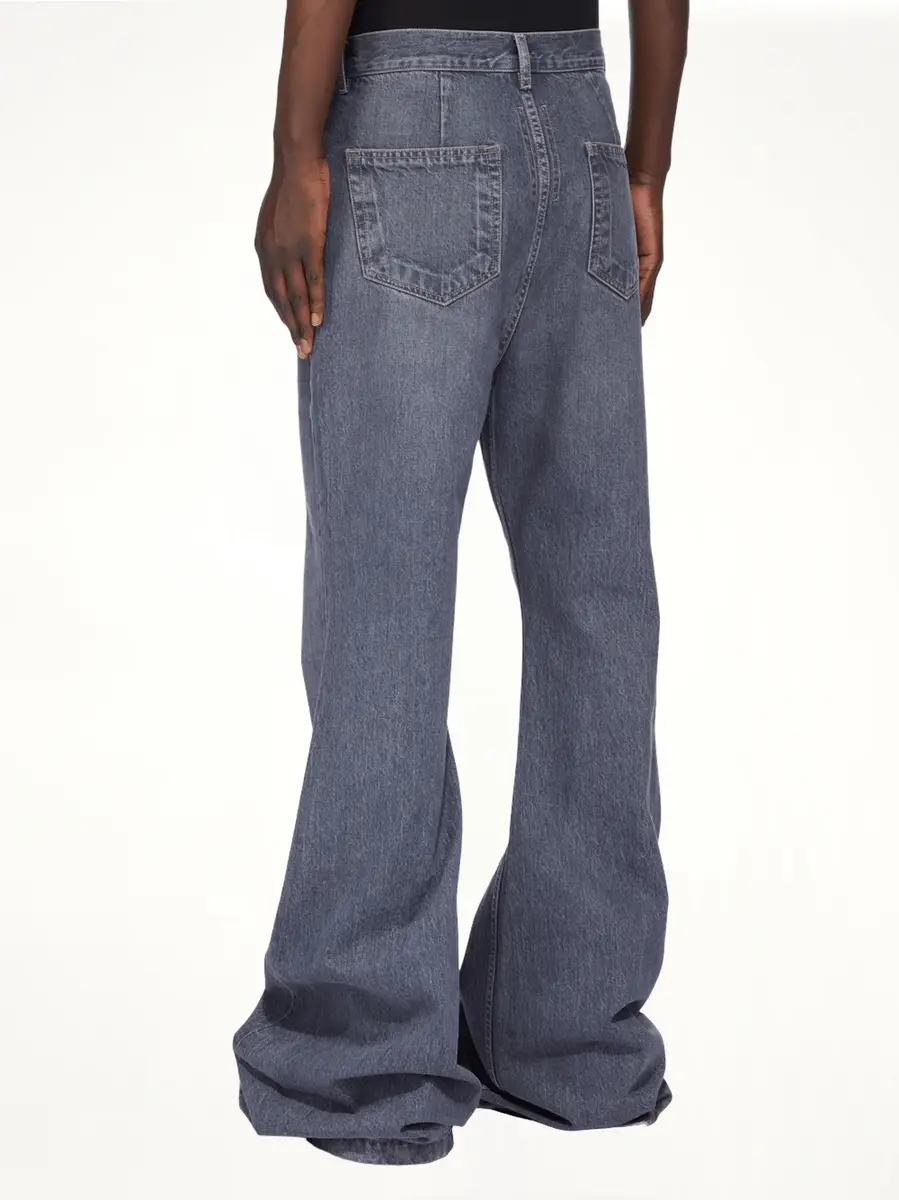 RICK OWENS DRKSHDW Bolan Bootcut in Washed Grey | Thumbnail 8 RICK OWENS DRKSHDW Bolan Bootcut in Washed Grey | Thumbnail 8