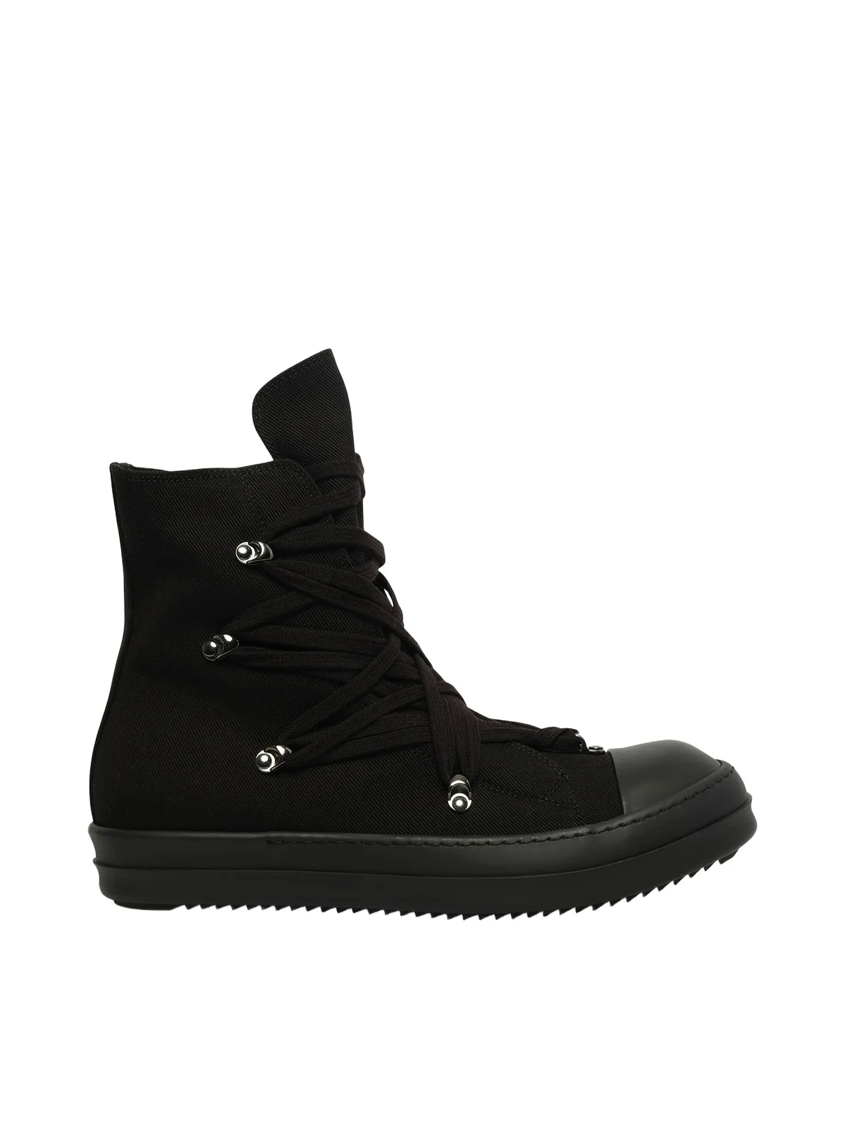 RICK OWENS DRKSHDW Megalace Sneaks in All Black