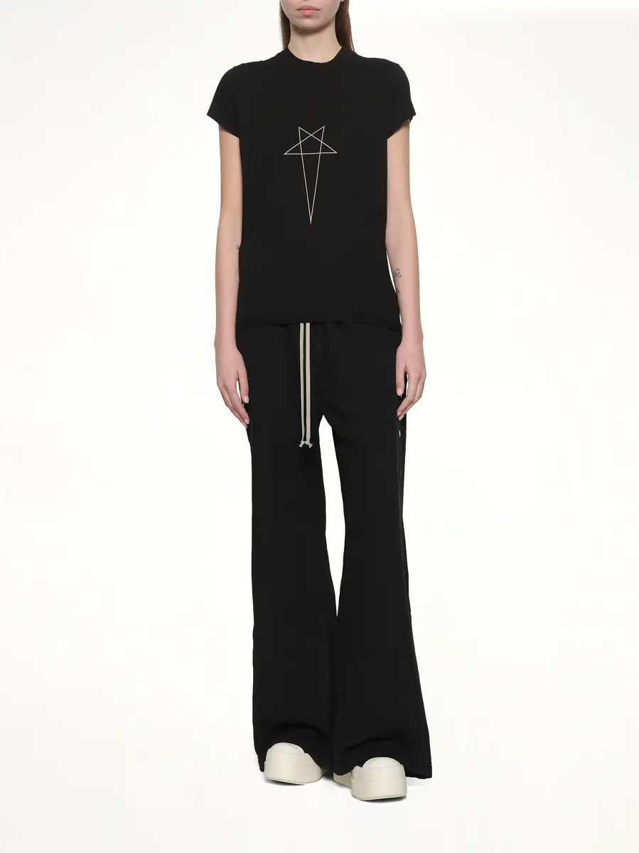 RICK OWENS DRKSHDW Penta Small Level T-shirt in Black/pearl | Thumbnail 4 RICK OWENS DRKSHDW Penta Small Level T-shirt in Black/pearl | Thumbnail 4