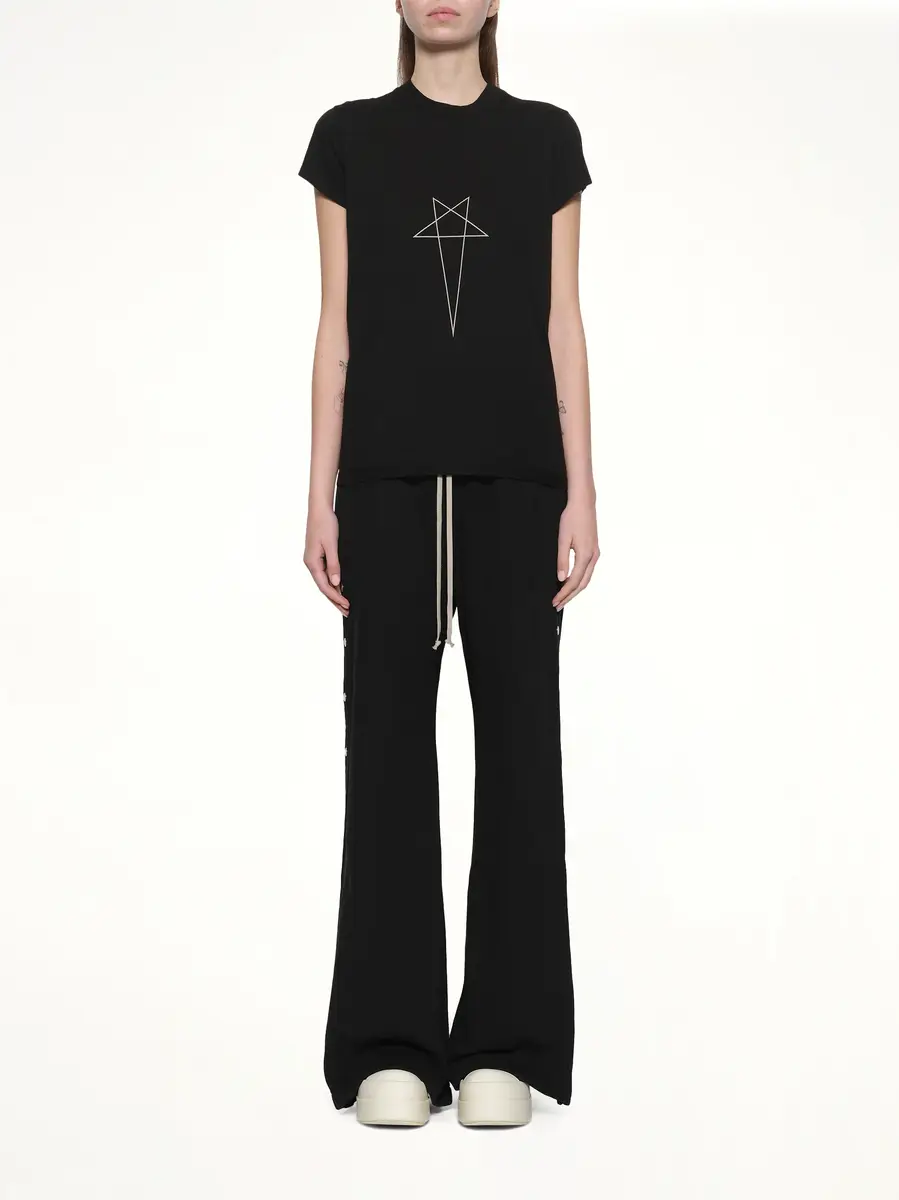 RICK OWENS DRKSHDW Penta Small Level T-shirt in Black/pearl | Thumbnail 7 RICK OWENS DRKSHDW Penta Small Level T-shirt in Black/pearl | Thumbnail 7