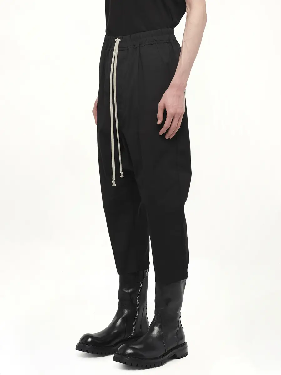 Rick Owens Drawstring Cropped Pants | Thumbnail 2