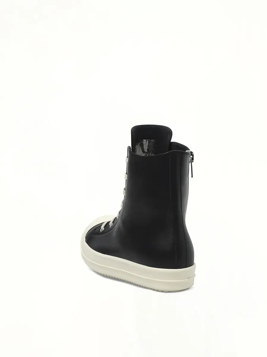 Rick Owens Sneaks in Black/milk/milk Black | Thumbnail 2