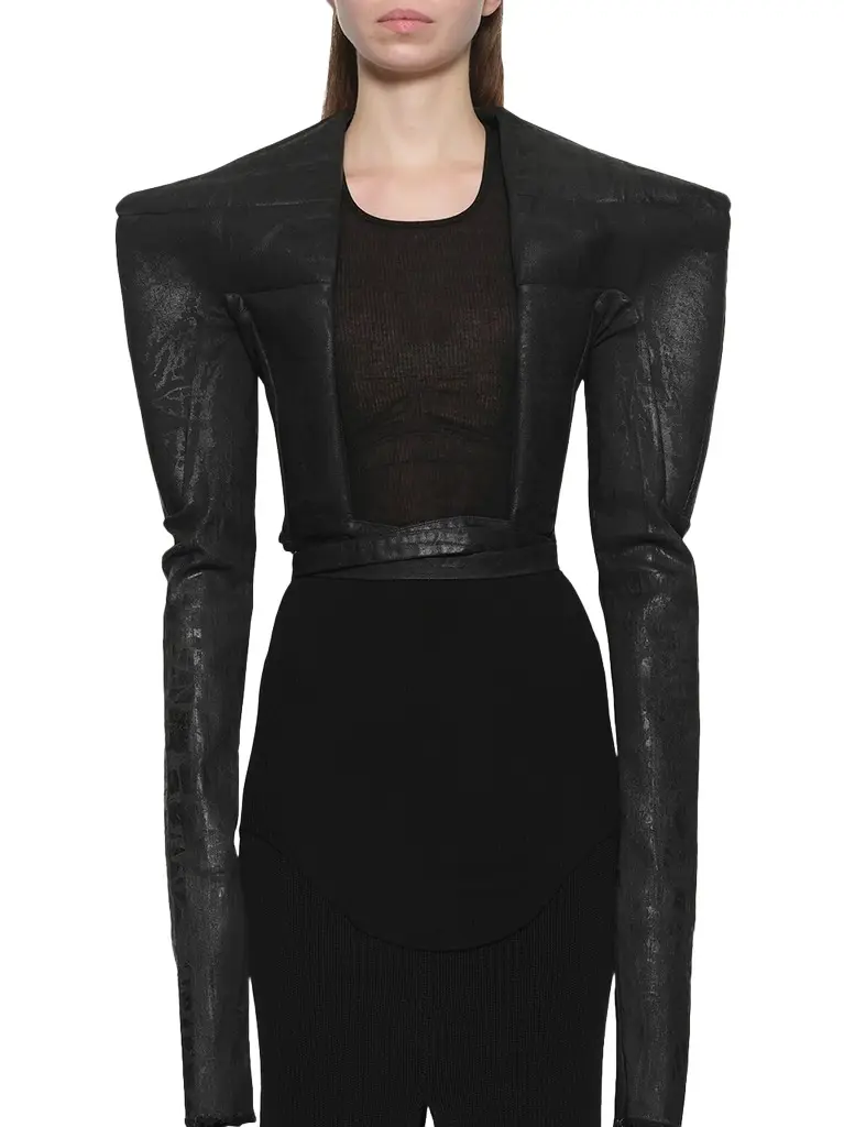 Rick Owens Tight Jacket | Image 1 Rick Owens Tight Jacket | Image 1