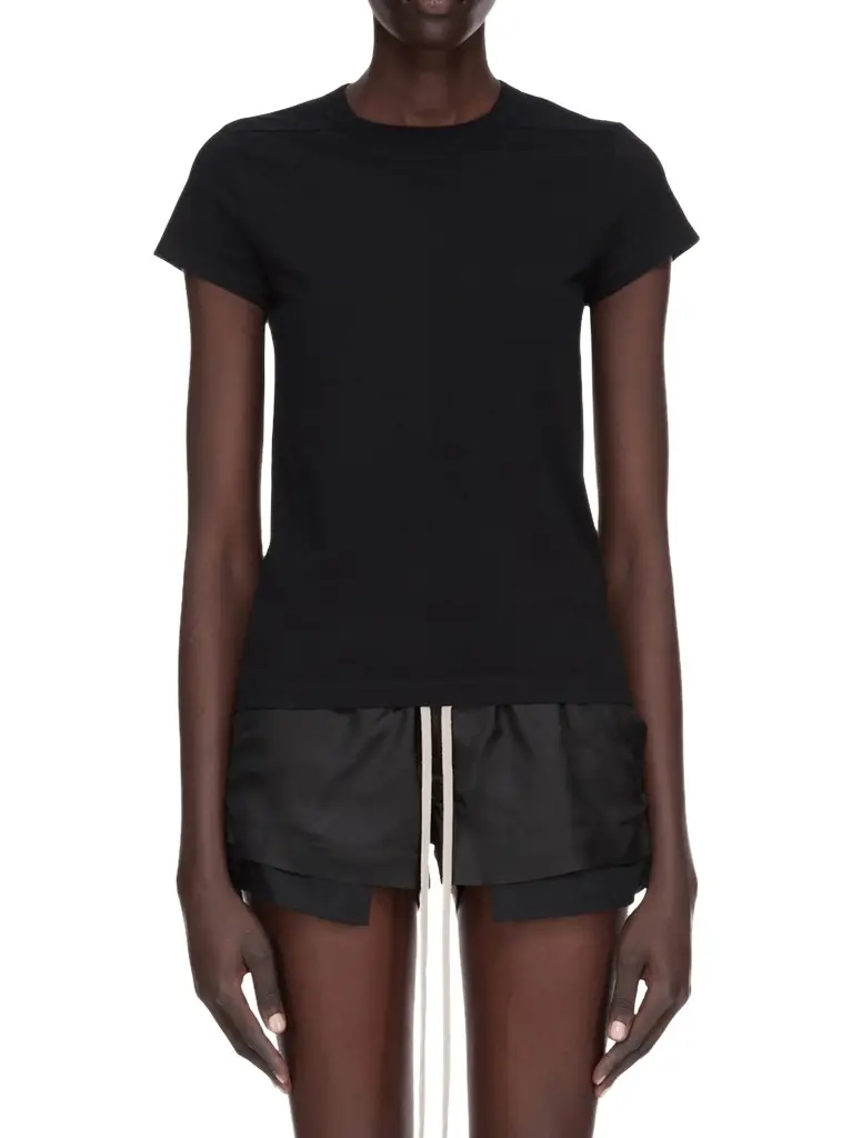 Rick Owens Cropped Level T-shirt | Image 1 Rick Owens Cropped Level T-shirt | Image 1