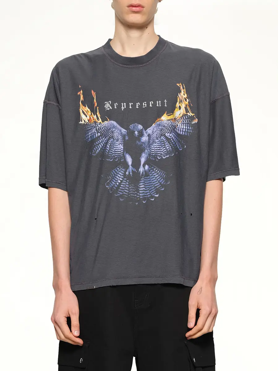 Represent Reversible Living Legacy Falcon T-shirt | Thumbnail 8 Represent Reversible Living Legacy Falcon T-shirt | Thumbnail 8