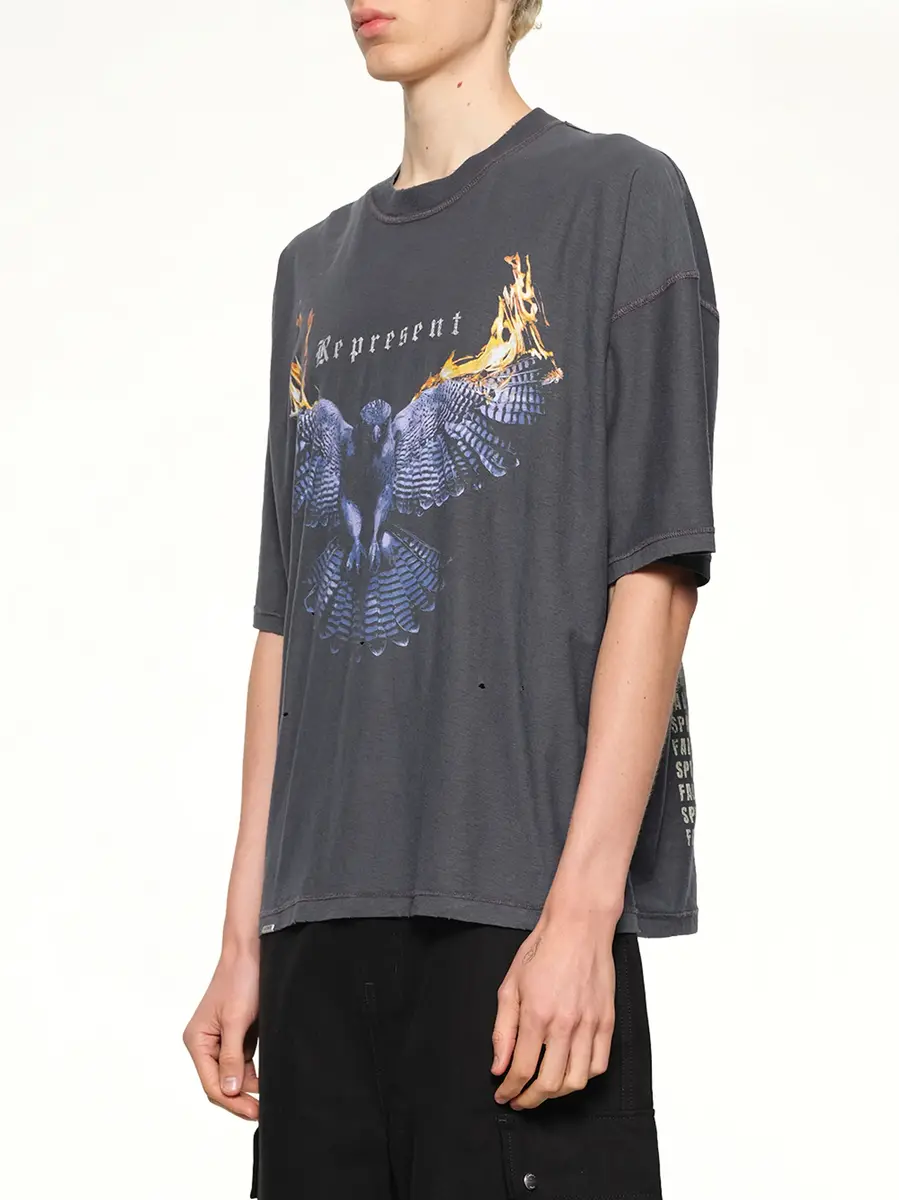 Represent Reversible Living Legacy Falcon T-shirt | Thumbnail 10 Represent Reversible Living Legacy Falcon T-shirt | Thumbnail 10