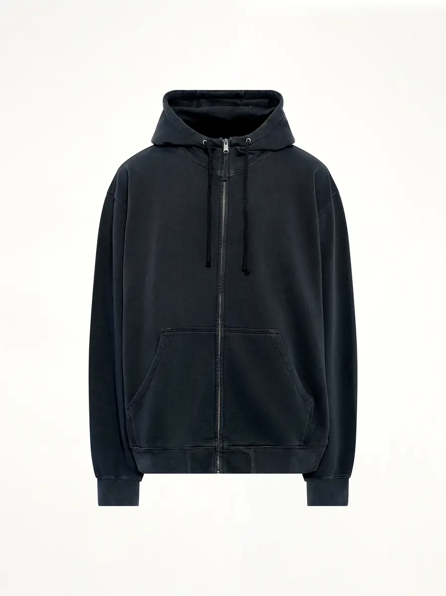 Maison Margiela Lightweight Firm Zip Hoodie | Thumbnail 3 Maison Margiela Lightweight Firm Zip Hoodie | Thumbnail 3