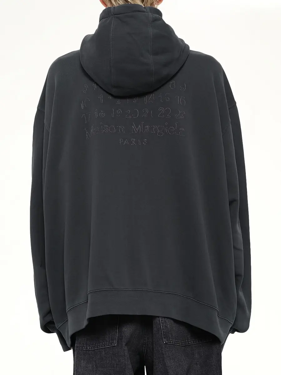 Maison Margiela Lightweight Firm Zip Hoodie | Thumbnail 5 Maison Margiela Lightweight Firm Zip Hoodie | Thumbnail 5