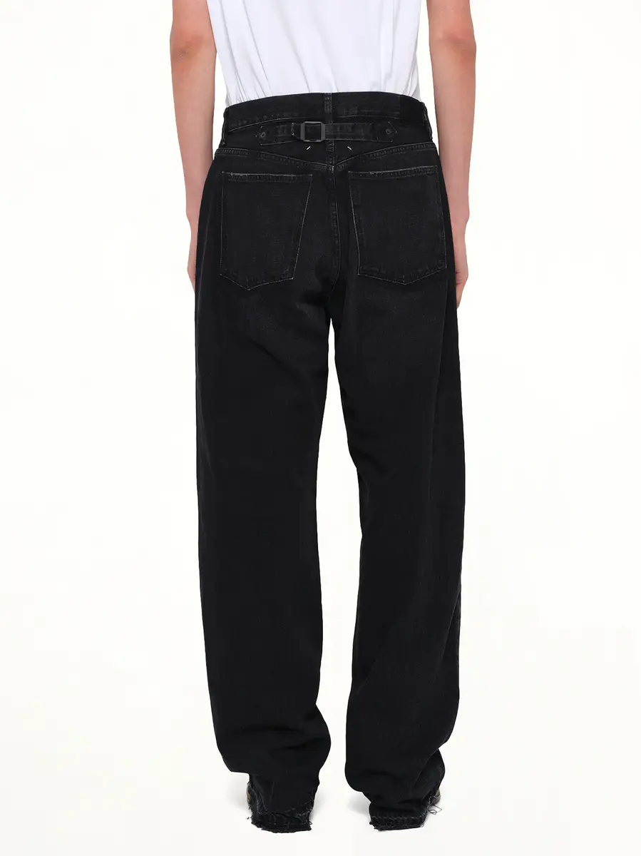 Maison Margiela 14 Oz Selvedge Denim Pants in Washed | Thumbnail 5