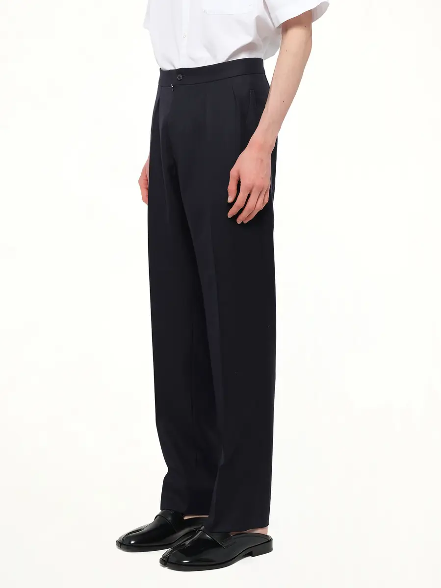 Maison Margiela Wool Twill Pants | Thumbnail 2 Maison Margiela Wool Twill Pants | Thumbnail 2