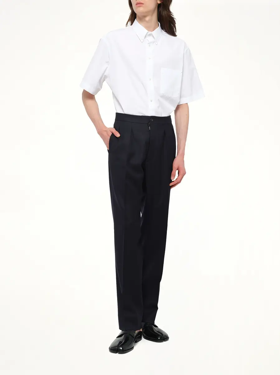 Maison Margiela Wool Twill Pants | Thumbnail 4 Maison Margiela Wool Twill Pants | Thumbnail 4