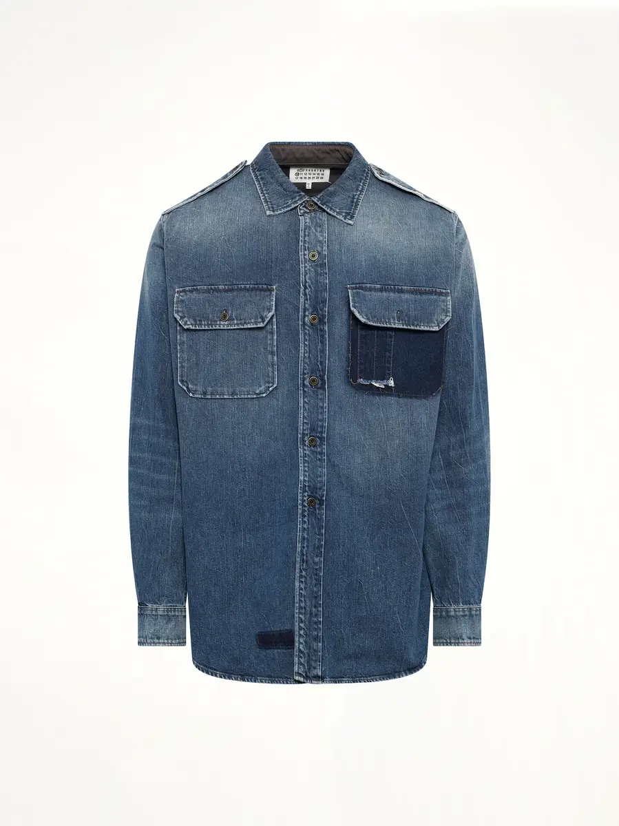 Maison Margiela Long-sleeved Shirt in Vintage | Thumbnail 3