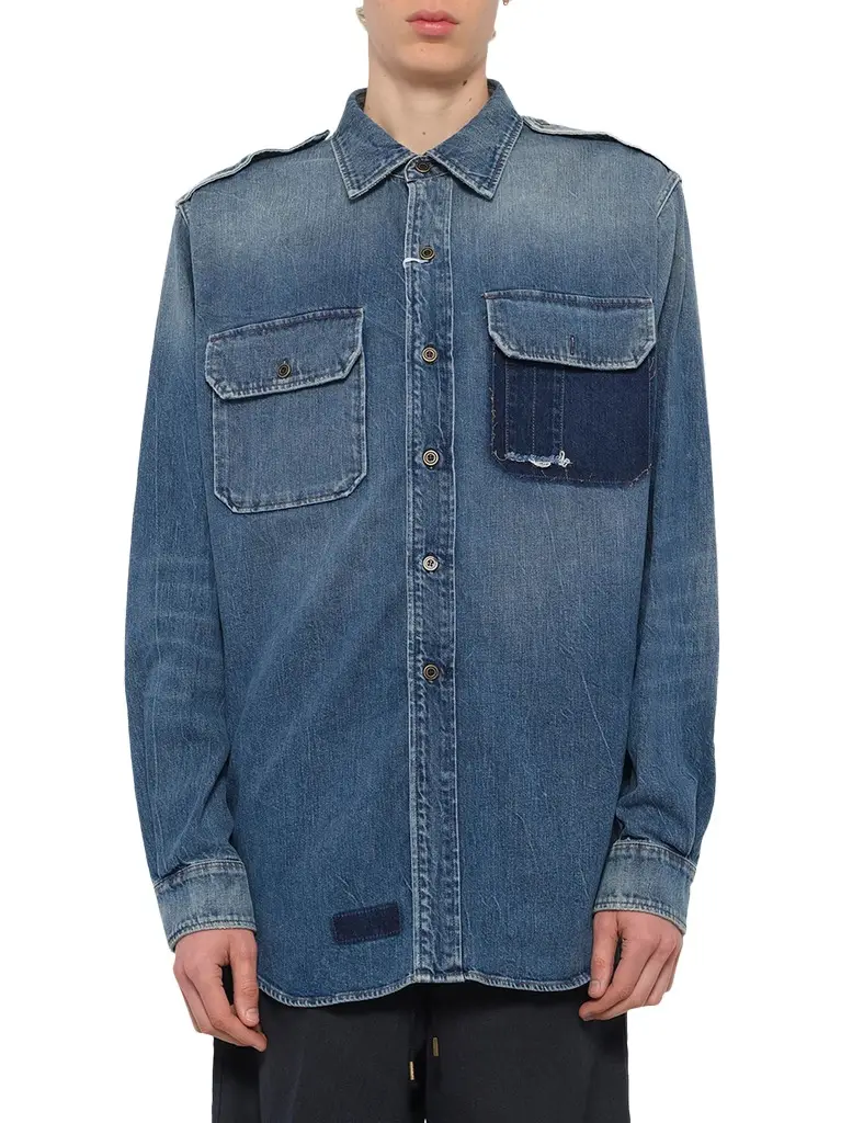 Maison Margiela Long-sleeved Shirt in Vintage