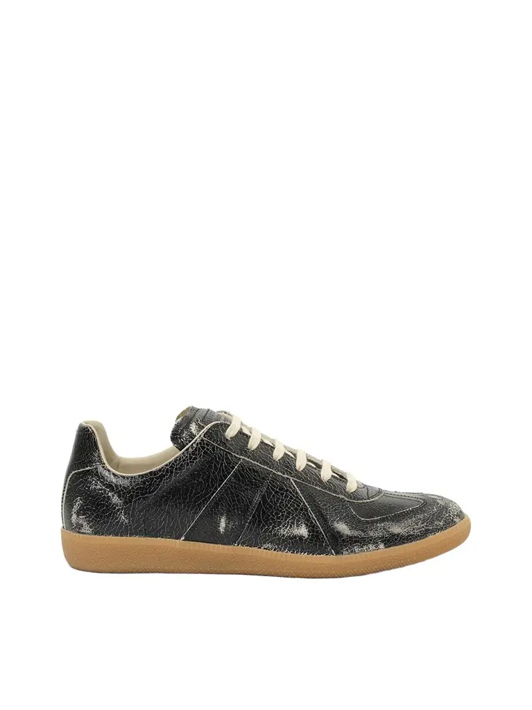 Maison Margiela Replica Crackling Leather Sneaker