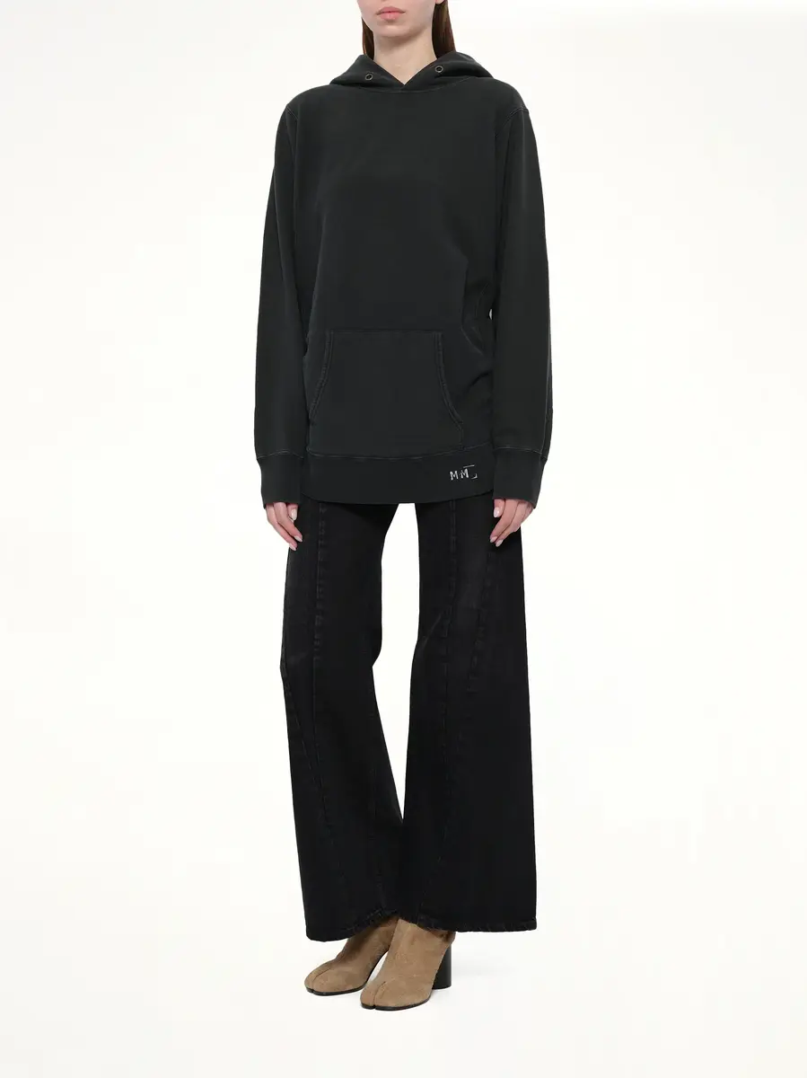 Maison Margiela Organic Cotton Fleece Hoodie | Thumbnail 4