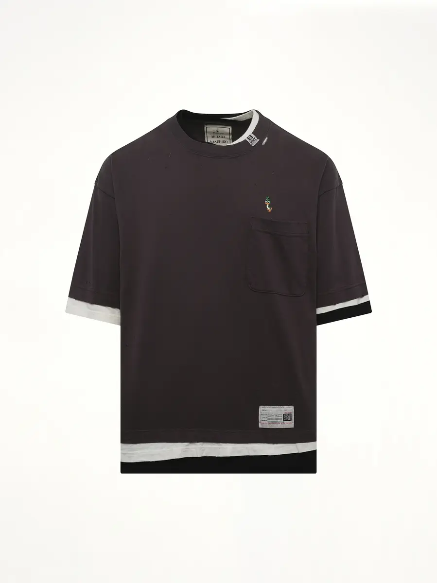 Maison MIHARA YASUHIRO Triple Layered T-shirt | Thumbnail 3 Maison MIHARA YASUHIRO Triple Layered T-shirt | Thumbnail 3