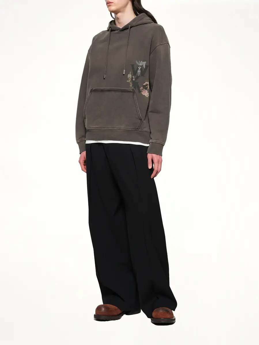 WOOYOUNGMI Print Hoodie | Thumbnail 4