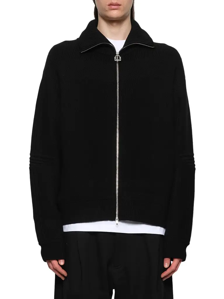 WOOYOUNGMI Zipped Cardigan | Image 1 WOOYOUNGMI Zipped Cardigan | Image 1
