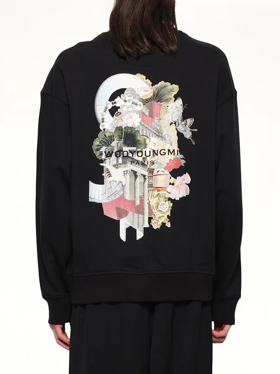 WOOYOUNGMI City Graphic Sweatshirt | Thumbnail 5 WOOYOUNGMI City Graphic Sweatshirt | Thumbnail 5
