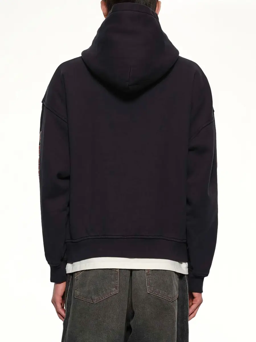 Rhude Mesa Stallion Hoodie in Vintage Black/red | Thumbnail 5