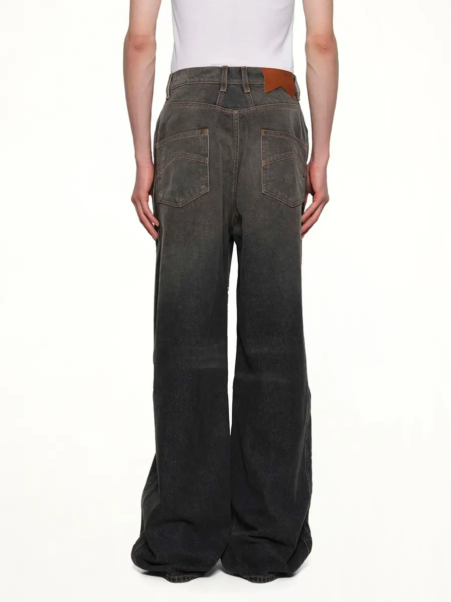 Rhude Wide Leg Traxedo Denim in Agoura Black | Thumbnail 5 Rhude Wide Leg Traxedo Denim in Agoura Black | Thumbnail 5