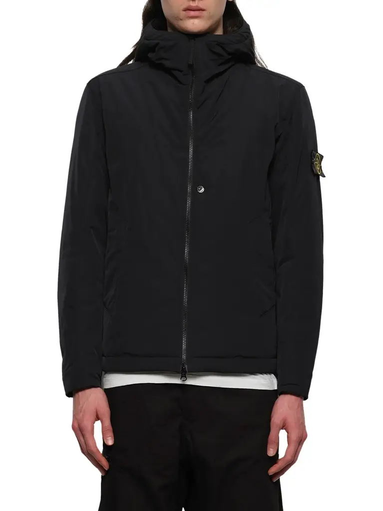 Stone Island 410004 Micro Twill Hooded Jacket | Image 1 Stone Island 410004 Micro Twill Hooded Jacket | Image 1