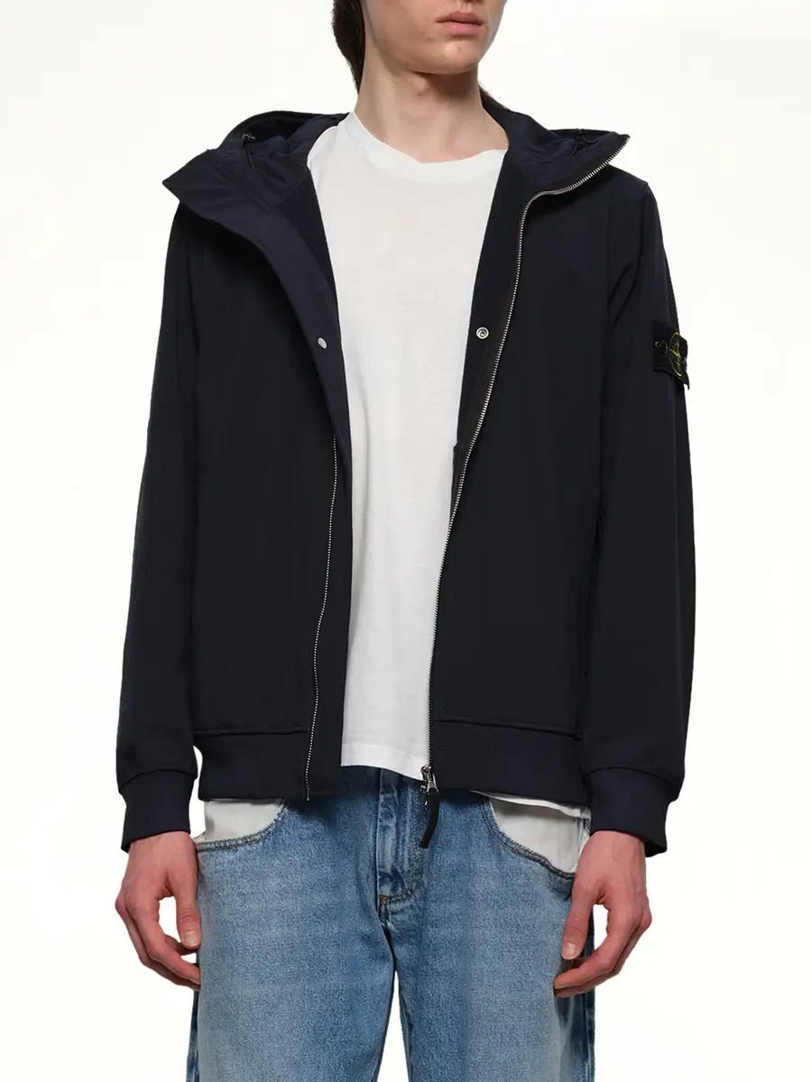 Stone Island Q100004 Soft Shell Hooded Jacket | Thumbnail 6