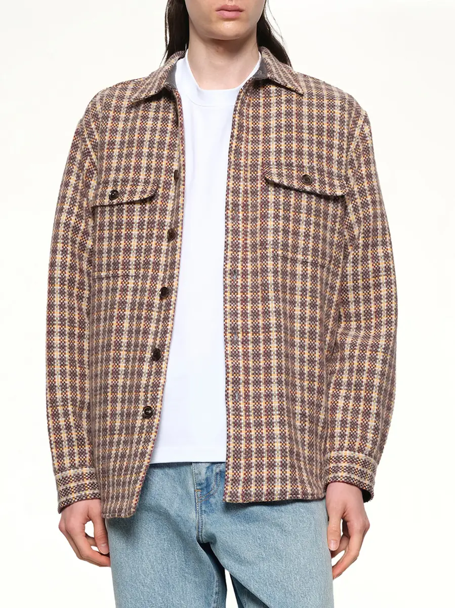 vowels Double Pocket Shirt Jacket | Thumbnail 6 vowels Double Pocket Shirt Jacket | Thumbnail 6