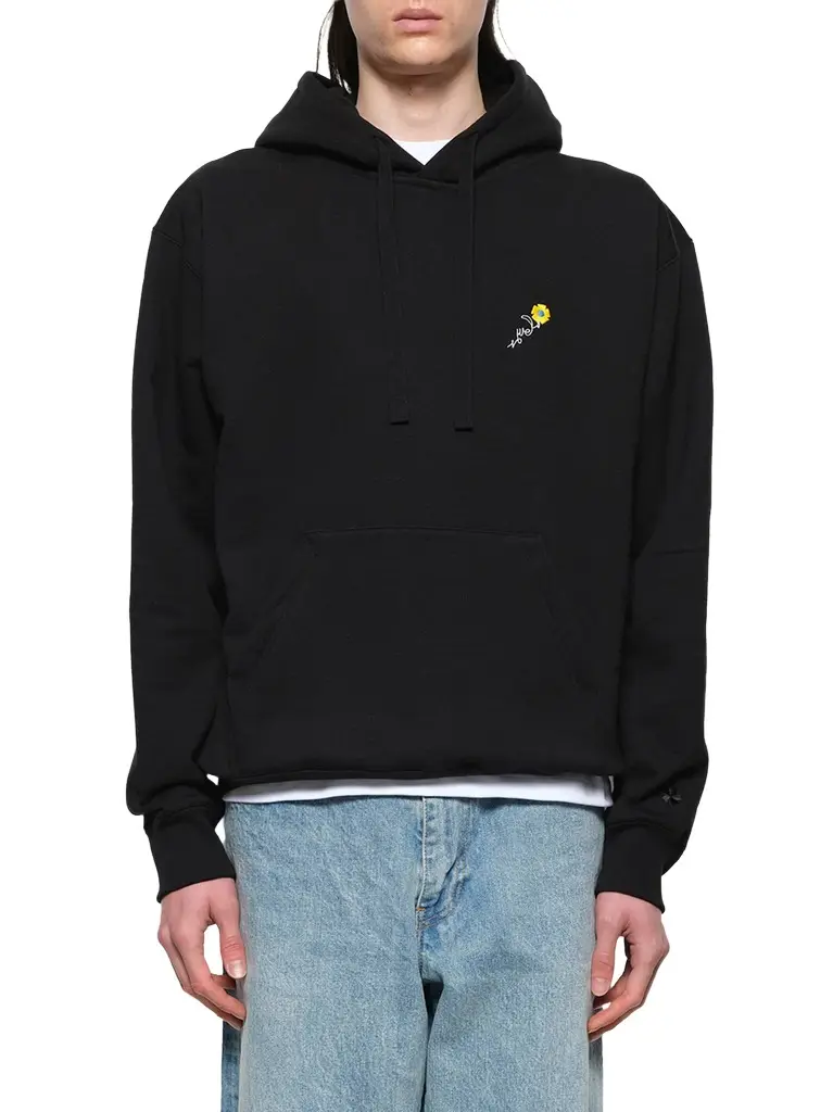 vowels Floral Embroidered Hoodie | Image 1 vowels Floral Embroidered Hoodie | Image 1