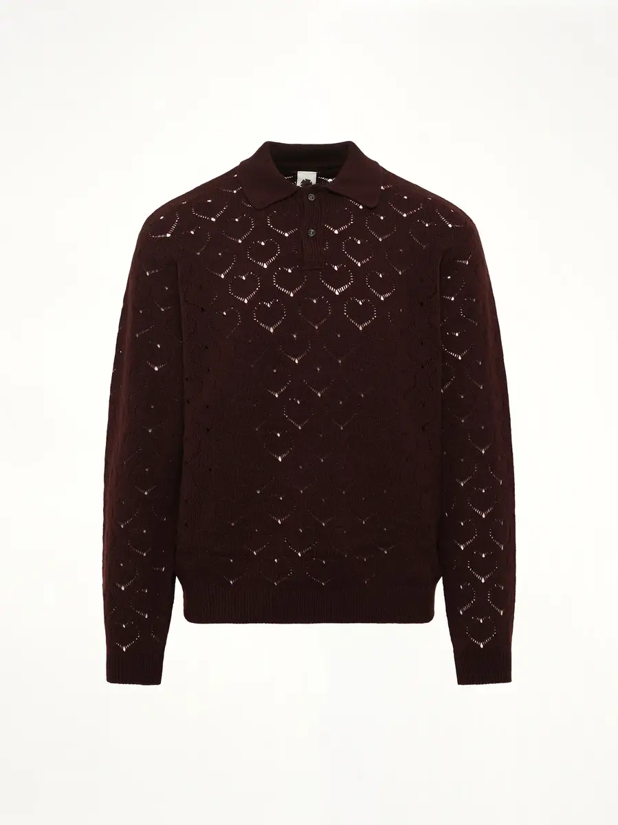 vowels Eyelet Polo | Thumbnail 3 vowels Eyelet Polo | Thumbnail 3