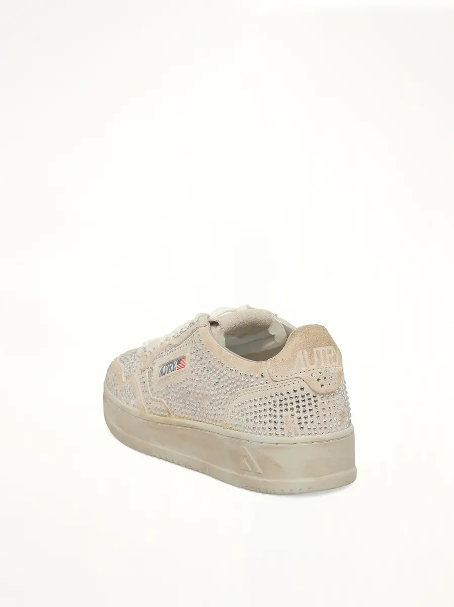 Autry Medalist Low Strass Sneaker | Thumbnail 2 Autry Medalist Low Strass Sneaker | Thumbnail 2