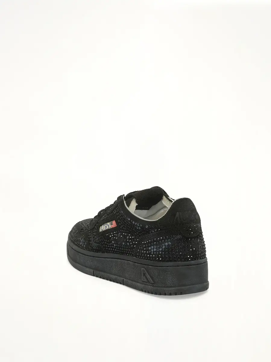 Autry Medalist Low Strass Sneaker | Thumbnail 2 Autry Medalist Low Strass Sneaker | Thumbnail 2
