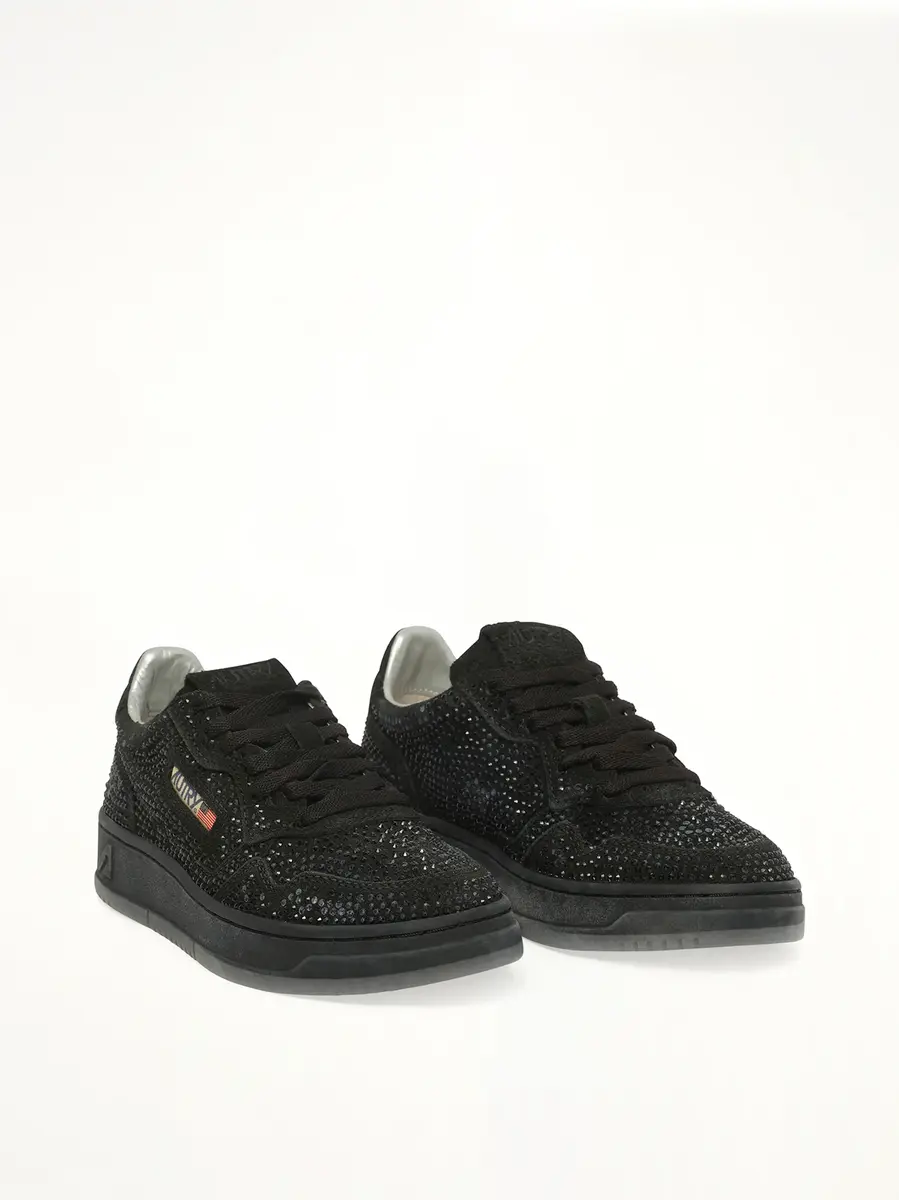 Autry Medalist Low Strass Sneaker | Thumbnail 3 Autry Medalist Low Strass Sneaker | Thumbnail 3