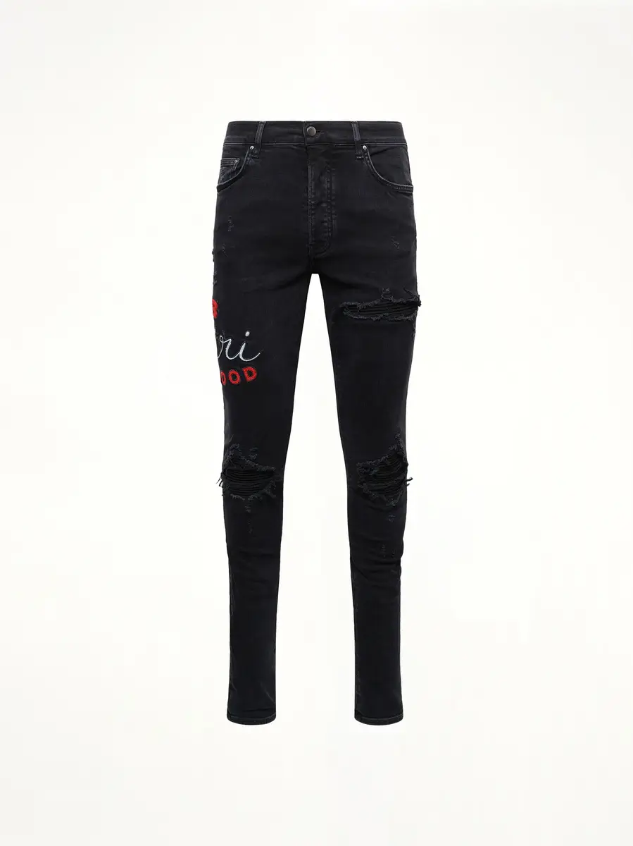 AMIRI Club Amiri Mx1 Jean in Dust Black | Thumbnail 3 AMIRI Club Amiri Mx1 Jean in Dust Black | Thumbnail 3