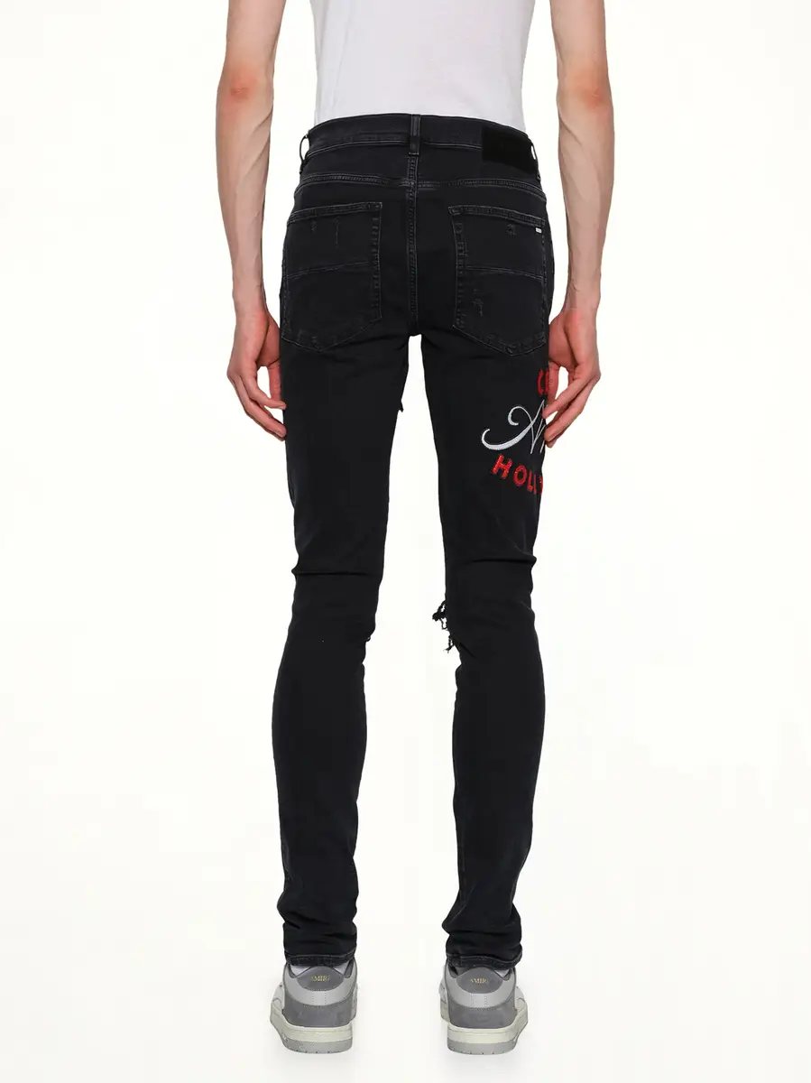 AMIRI Club Amiri Mx1 Jean in Dust Black | Thumbnail 5 AMIRI Club Amiri Mx1 Jean in Dust Black | Thumbnail 5