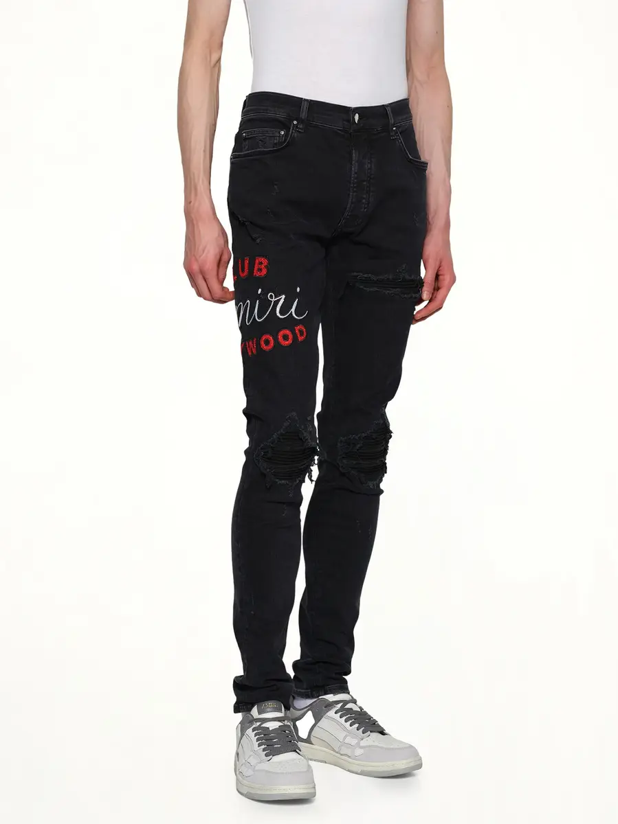 AMIRI Club Amiri Mx1 Jean in Dust Black | Thumbnail 6 AMIRI Club Amiri Mx1 Jean in Dust Black | Thumbnail 6