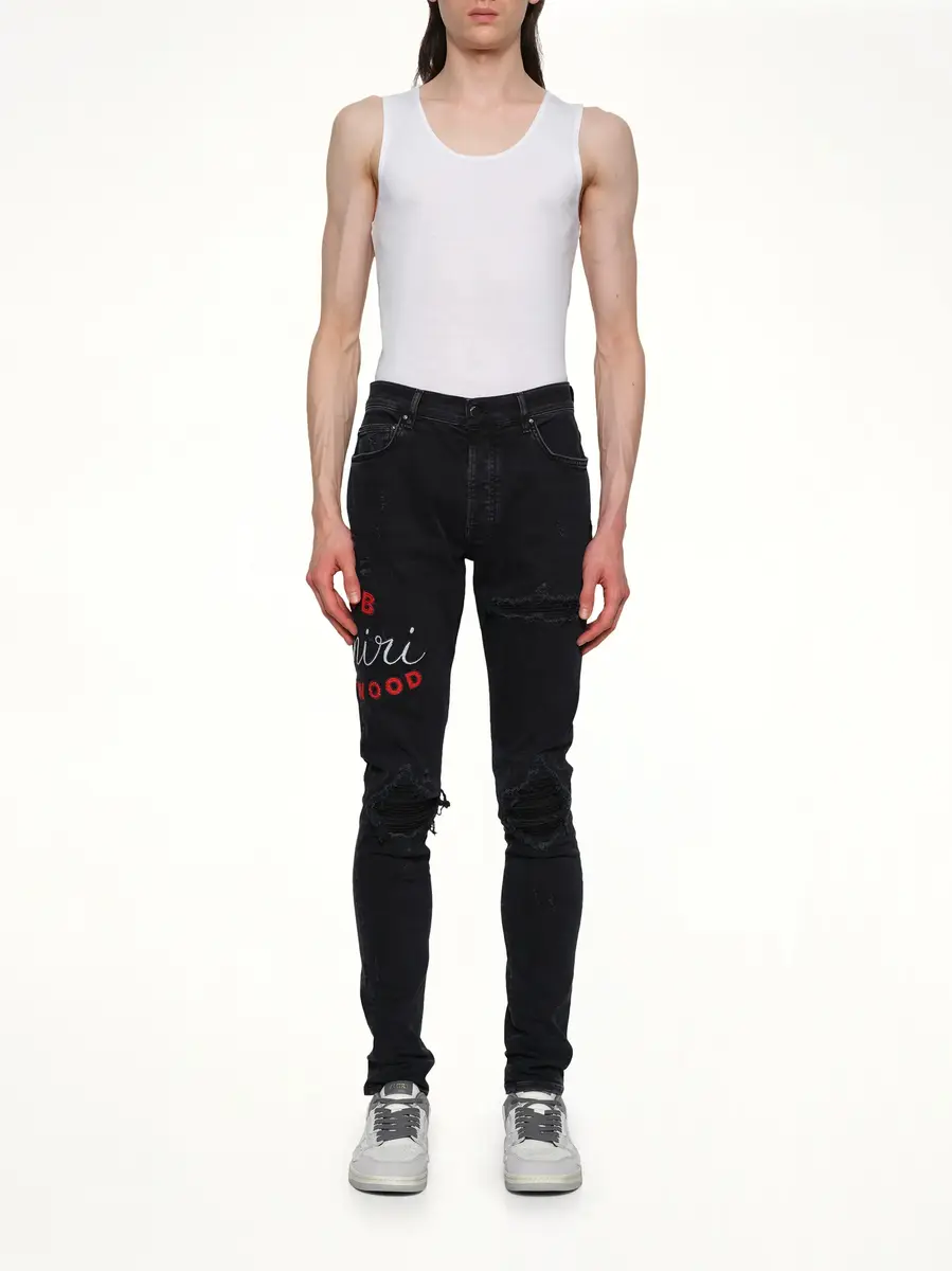 AMIRI Club Amiri Mx1 Jean in Dust Black | Thumbnail 7 AMIRI Club Amiri Mx1 Jean in Dust Black | Thumbnail 7