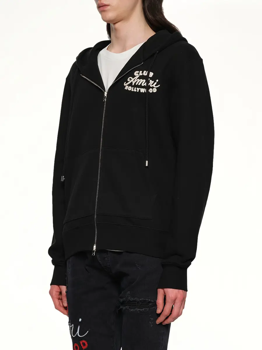 AMIRI Club Amiri Zip Hoodie | Thumbnail 2 AMIRI Club Amiri Zip Hoodie | Thumbnail 2
