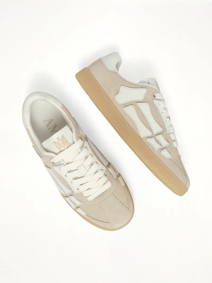 AMIRI Pacific Bones Sneaker in Sand Beige | Thumbnail 4 AMIRI Pacific Bones Sneaker in Sand Beige | Thumbnail 4