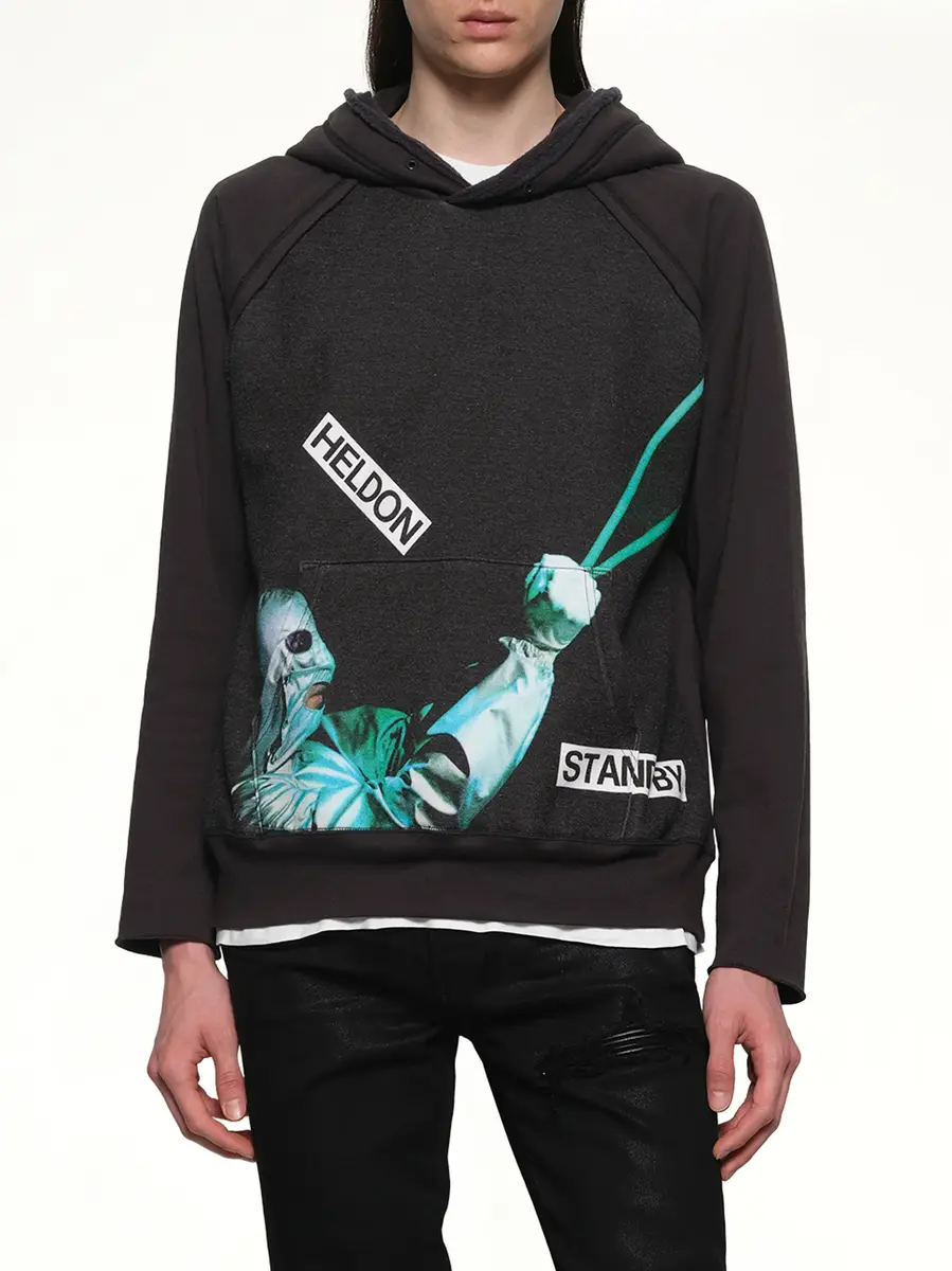 Undercover Heldon Stand By Hoodie | Thumbnail 6 Undercover Heldon Stand By Hoodie | Thumbnail 6
