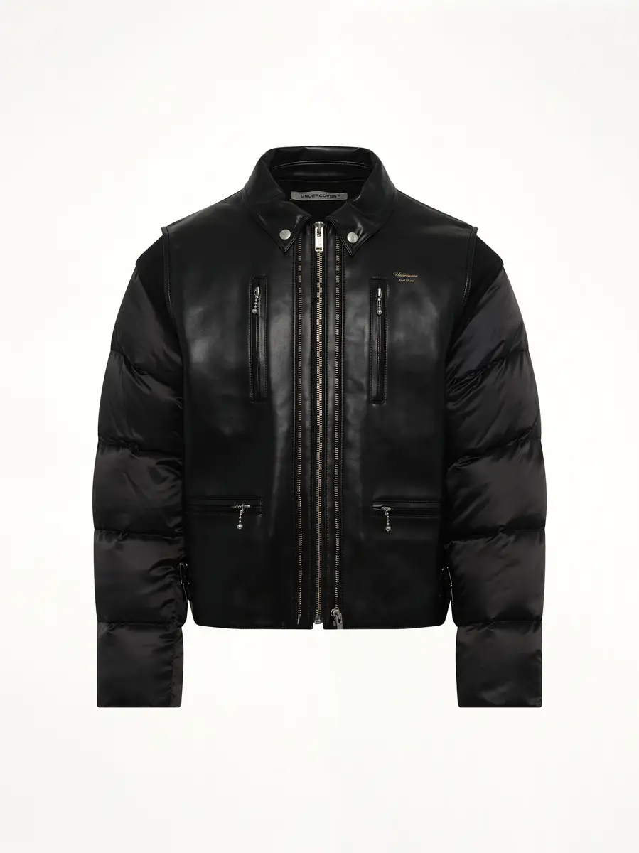 Undercover Vegan Leather Blouson | Thumbnail 3 Undercover Vegan Leather Blouson | Thumbnail 3